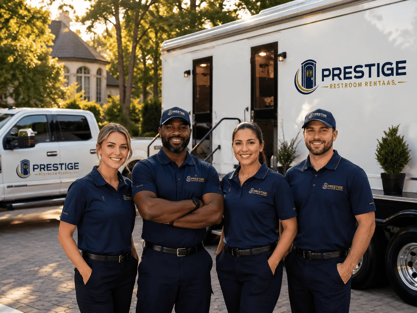 Trusted Luxury Portable Restrooms company in Lopeno, TX